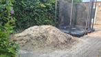 Gratis geel / zwart zand, Tuin en Terras, Zand, Ophalen, Zo goed als nieuw, Ophoogzand
