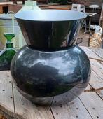 Zwarte Boeketvaas XL - Prachtige Decoratie!, Huis en Inrichting, Woonaccessoires | Vazen, Overige materialen, Zwart, Ophalen of Verzenden