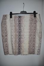 X52X Expresso Rok maat 44 Bruin wit tinten, Kleding | Dames, Grote Maten, Ophalen of Verzenden, Zo goed als nieuw, Bruin, Jurk