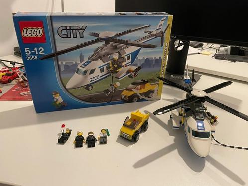LEGO City 3658 politiehelikopter + auto Limited Edition, Kinderen en Baby's, Speelgoed | Duplo en Lego, Zo goed als nieuw, Lego