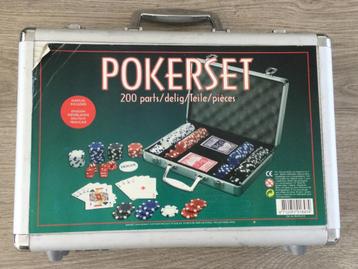 Pokerspel in Aluminium Koffer beschikbaar voor biedingen