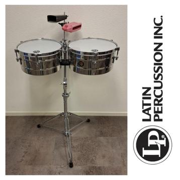 LP Latin Percussion - professsionele sets - timbales zgan beschikbaar voor biedingen