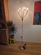 Elegante staande lamp met tulpen design, Ophalen, Gebruikt, Vintage, Metaal