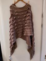 Poncho bruin, Onbekend, Ophalen of Verzenden, Zo goed als nieuw, Bruin