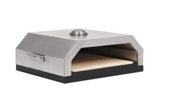 AANBIEDING | Pizzaoven pizzasteen gas- / houtskoolbarbecue beschikbaar voor biedingen