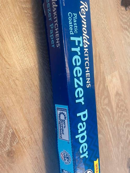 Freezer paper reynolds 1 meter voor wolvilt patronen quilten, Hobby en Vrije tijd, Vilt, Nieuw, Gebruiksvoorwerp, Wolvilt, Ophalen of Verzenden