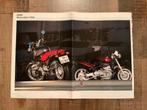 Folder BMW modellen overzicht 1995 met grote poster R 1100RS, Motoren, Ophalen of Verzenden, BMW