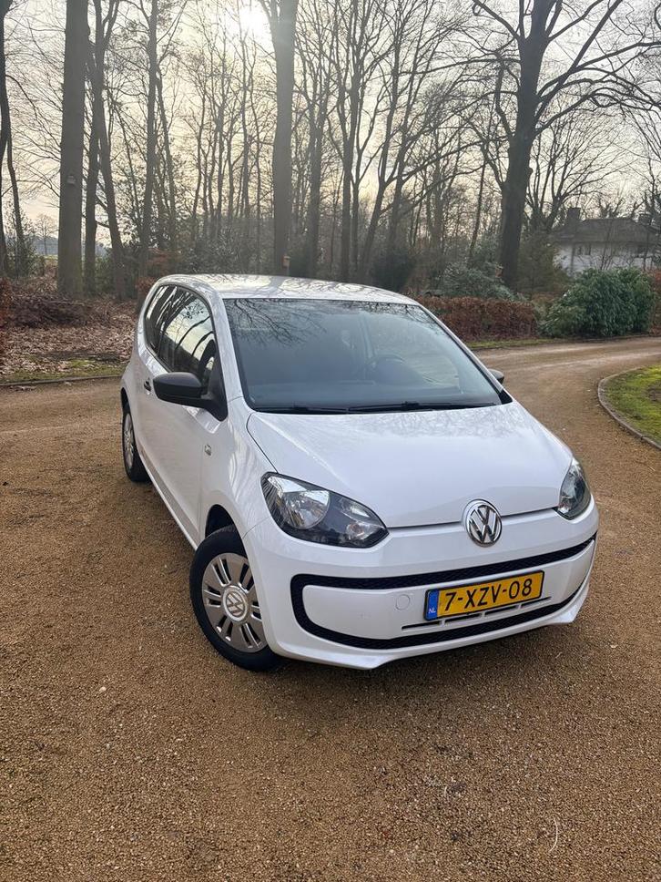 Volkswagen up! 1.0 50KW/68PK 5-DRS Ecofuel 2014 Wit, Auto's, Volkswagen, Particulier, up!, ABS, Airbags, Airconditioning, Centrale vergrendeling