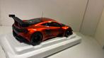 McLaren 650s GT3 volcano orange autoart 1.18, Hobby en Vrije tijd, Modelauto's | 1:18, Ophalen of Verzenden, Autoart, A, A
