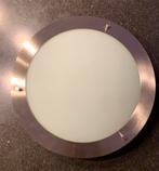 Plafonnière met E27 fitting, Ophalen of Verzenden, Gebruikt, Glas