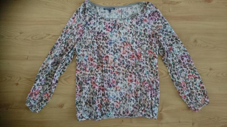 Shirt shirtje top topje lange mouw panter Revolution maat 36, Kleding | Dames, Tops, Gedragen, Maat 36 (S), Lange mouw, Ophalen of Verzenden