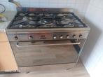 Te koop SMEG GASFORNUIS 90 CM, Witgoed en Apparatuur, Fornuizen, Ophalen, 60 cm of meer, Zo goed als nieuw, Gas