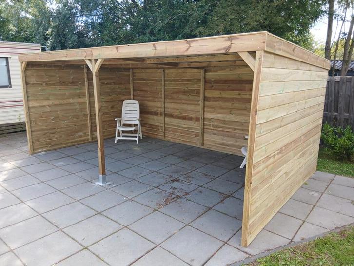 NIEUW DIVERSE MODELLEN OVERKAPPINGEN, Tuin en Terras, Overkappingen, Nieuw, Veranda, Ophalen of Verzenden