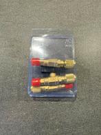 Setje nieuwe kogelkranen 1/4 inch, Doe-het-zelf en Verbouw, Buizen en Afvoer, Overige materialen, Overige typen, Nieuw, Ophalen of Verzenden