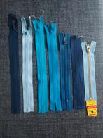 Blauwe ritsen, Hobby en Vrije tijd, Naaien en Fournituren, Ophalen of Verzenden, Nieuw, Rits of Sluiting