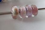 Trollbeads oa woestijnroze, Sieraden, Tassen en Uiterlijk, Bedels, Glas of Kristal, Ophalen of Verzenden, Zo goed als nieuw, Trollbeads