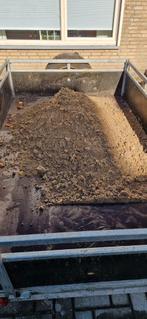 +- 2 kruiwagens rivierzand om te straten gratis, Tuin en Terras, Zand, Ophalen, Nieuw, Drainagezand