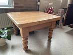 Houten salontafel, Huis en Inrichting, Ophalen, Gebruikt, 50 tot 100 cm, Vierkant