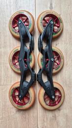 Bont Red Magic 125mm AL -  12.5 inch Elite PS trinity frame, Ophalen of Verzenden, Zo goed als nieuw, Inline skates 4 wielen, Overige merken