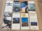 8 uitklapfoldertjes BMW uit jaren 70, 80, en 90., Ophalen of Verzenden, Zo goed als nieuw, BMW