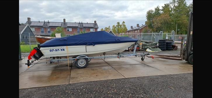 Champion 535 6-cilinder Speedboot - Eerlijke boot!, Watersport en Boten, Motorboten en Motorjachten, Gebruikt, Polyester, Tot 6 meter