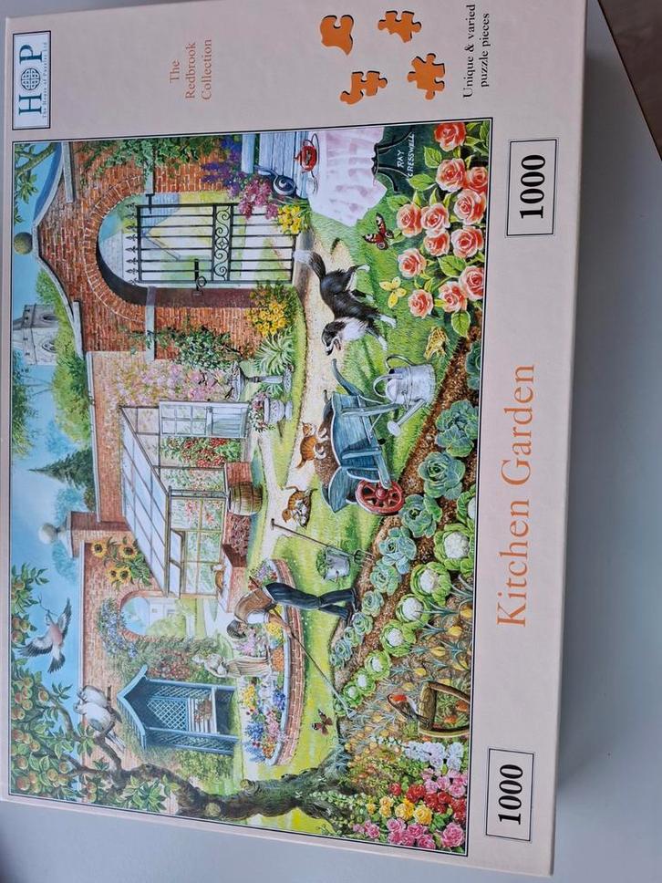 HOP  Legpuzzels, Hobby en Vrije tijd, Denksport en Puzzels, Zo goed als nieuw, Legpuzzel, 500 t/m 1500 stukjes, Ophalen
