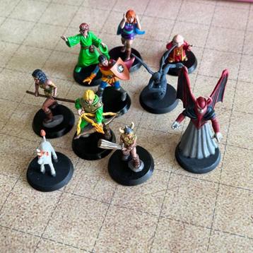 Dungeons & Dragons tekenfilmminiaturen beschikbaar voor biedingen