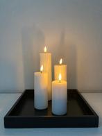 DeLuxe Homeart  Real Flame Led kaars ø5cm wit of zwart Nieuw, Overige materialen, Ophalen of Verzenden, Kaars, Minder dan 25 cm