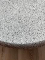 Cement Chunky Sidetable Beige Japandi Style Minimalist, Huis en Inrichting, Tafels | Sidetables, Kunststof, Gebruikt, Rond, Minder dan 50 cm