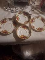Royal Albert Old Country Roses Schoteltjes (6stuks), Ophalen of Verzenden, Zo goed als nieuw, Overige stijlen, Kop(pen) en/of Schotel(s)