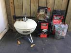 Weber Smokey Joe Premium Ivoor met brikettenstarter, Ophalen, Gebruikt, WEBER