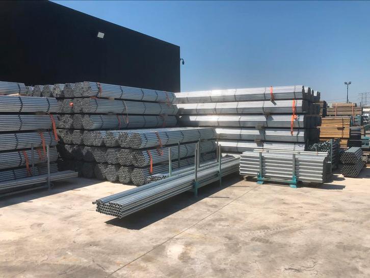 Steigerbuis , steigerbuizen , Steigerpijp , steigerpijpen, Doe-het-zelf en Verbouw, Steigers, Ophalen of Verzenden