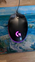 Logitech G203 LIGHTSYNC gaming muis, Computers en Software, Muizen, Ophalen of Verzenden, Gebruikt, Muis
