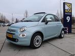 Fiat 500C 1.0 Hybrid Cabrio Carplay, Vitueel, Clima, Cruise, Auto's, Fiat, Gebruikt, Euro 6, Lichtsensor, Handgeschakeld