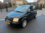 Fiat Panda 1.2 44KW 60PK 2008 Zwart edition Cool apk 4-2026, Auto's, Fiat, Voorwielaandrijving, Stof, 1242 cc, Zwart