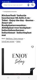 Kitchen Yeah Inductie kookplaat beschermer NIEUW IN DOOS, Nieuw, 3 kookzones of minder, Ophalen of Verzenden, Inductie