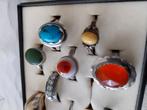 Antieke zilveren ringen verschillende maten uit nalatenschap, Sieraden, Tassen en Uiterlijk, Antieke sieraden, Ophalen of Verzenden