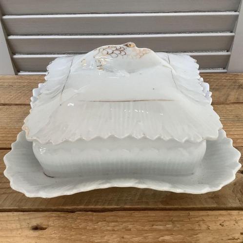 Mooie oude "sardientjes schaal", Antiek en Kunst, Curiosa en Brocante, Ophalen of Verzenden