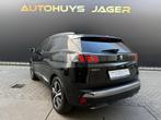 Peugeot 3008 1.6 HYbrid 225 GT Panorama Carplay Facelift Cam, Auto's, Zwart, 4 cilinders, 1600 cc, Leder en Stof