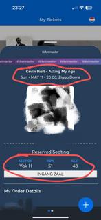 Kevin Hart comedy, May.11th, Amsterdam, Tickets en Kaartjes, Eén persoon
