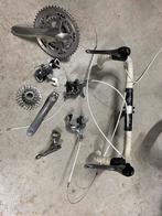 Shimano 105 versnellingsgroep 10 speed weinig gebruikt., Ophalen of Verzenden, Zo goed als nieuw, Derailleur of Ketting, Racefiets