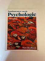 Marc Brysbaert - Fundamenten van de psychologie, Boeken, Marc Brysbaert, Zo goed als nieuw, Verzenden