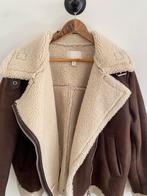 Teddy jas maat L heren of dames, Ophalen of Verzenden, Zo goed als nieuw, Maat 52/54 (L), Bruin