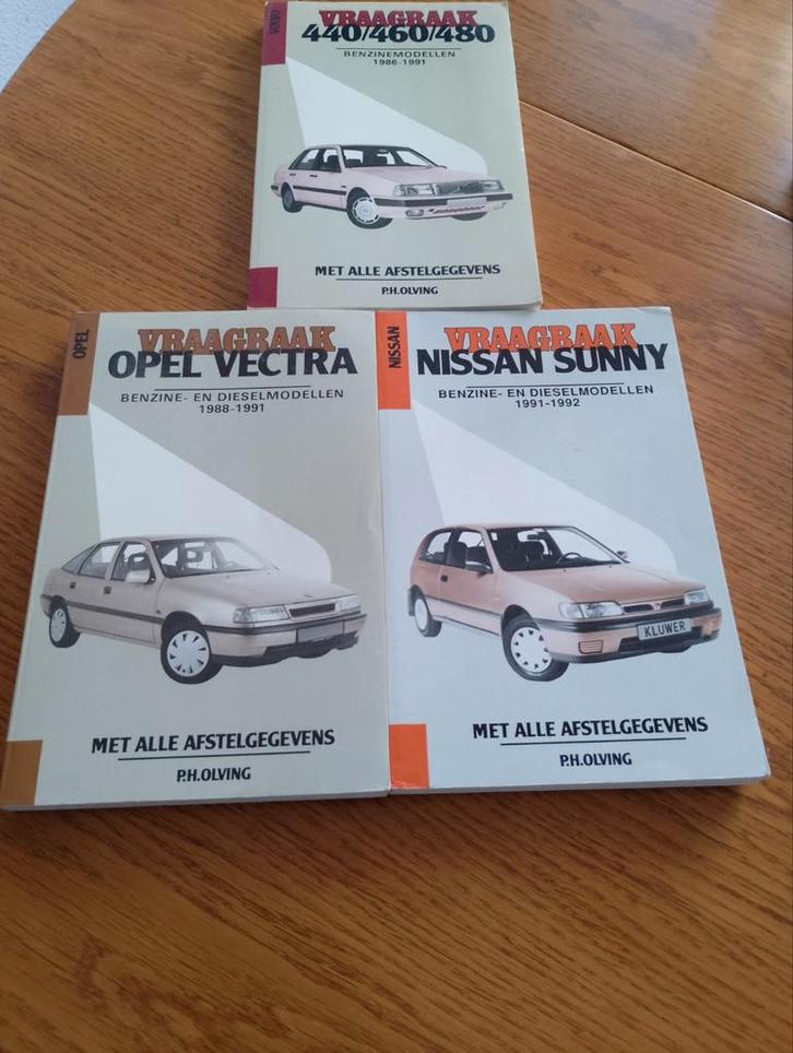 Vraagbaak Volvo, Opel, Nissan - Complete Set, Auto diversen, Handleidingen en Instructieboekjes, Ophalen