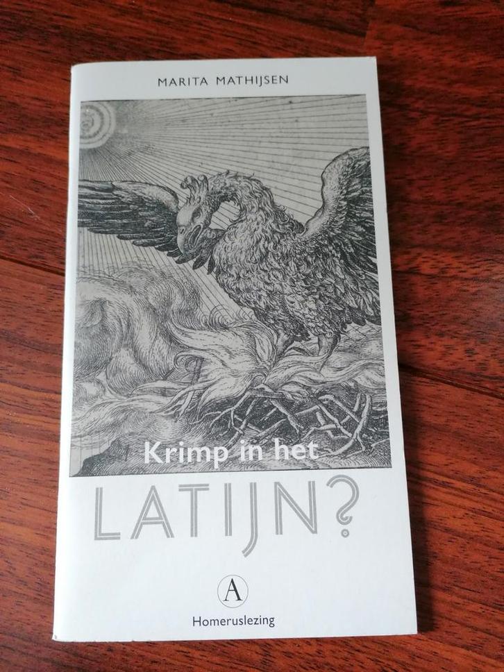 Krimp in het Latijn? - Marita Mathijsen, Boeken, Studieboeken en Cursussen, Zo goed als nieuw, Ophalen of Verzenden