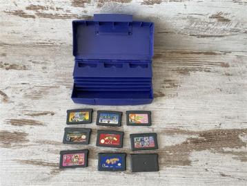 Partij gameboy advance games in case [1271] beschikbaar voor biedingen
