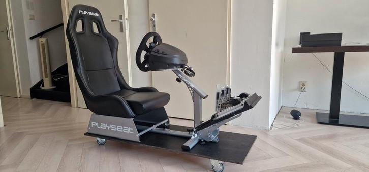 Complete Sim Racing Set | Playseat | Thrustmaster | Fanatec, Spelcomputers en Games, Spelcomputers | Overige Accessoires, Zo goed als nieuw