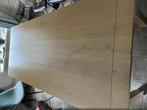 eetkamertafel eiken zgan, Huis en Inrichting, Tafels | Eettafels, Ophalen, Eikenhout, 200 cm of meer, 50 tot 100 cm