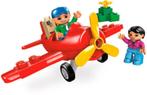 DUPLO 5592 VLIEGTUIG, Ophalen of Verzenden, Gebruikt, Complete set, Duplo
