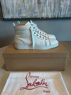 Christian louboutin louis flat calf white maat 40.5, Ophalen of Verzenden, Zo goed als nieuw, Wit
